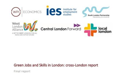 600,000 new jobs by 2030 in London’s Green Economy
